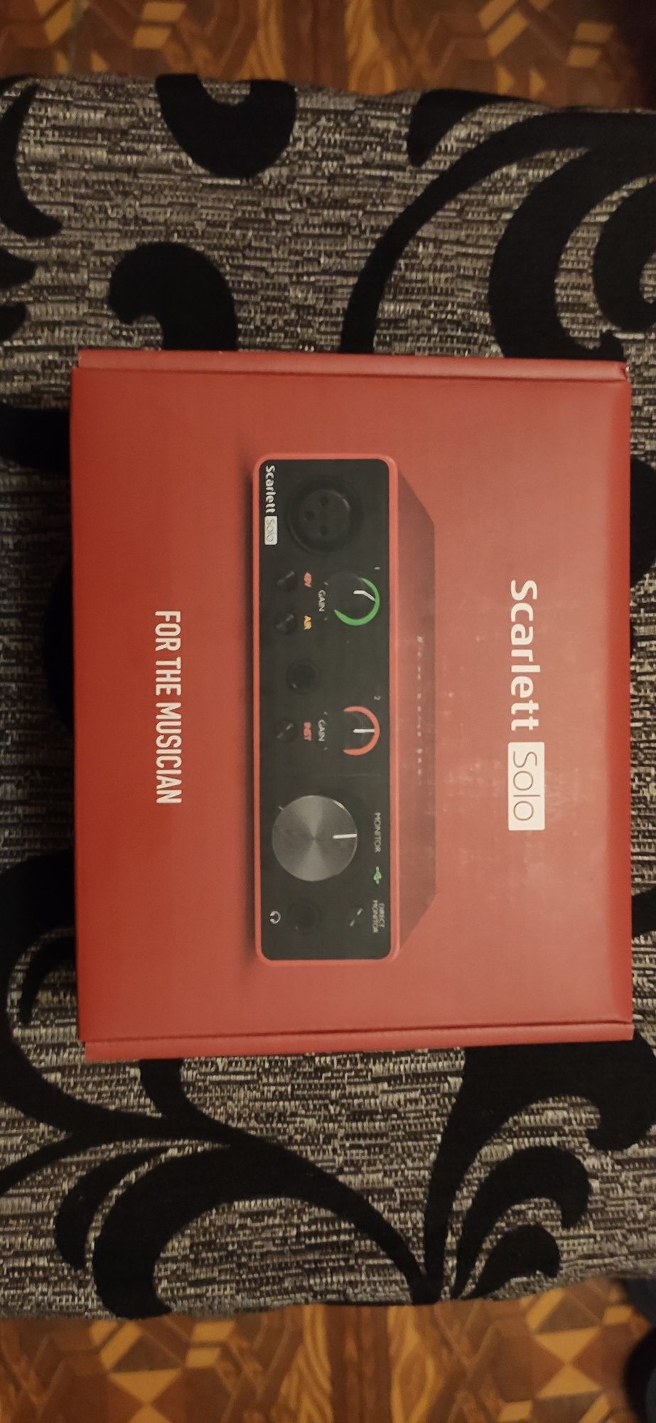 USB аудіоінтерфейс Focusrite Scarlett Solo 3rd Gen