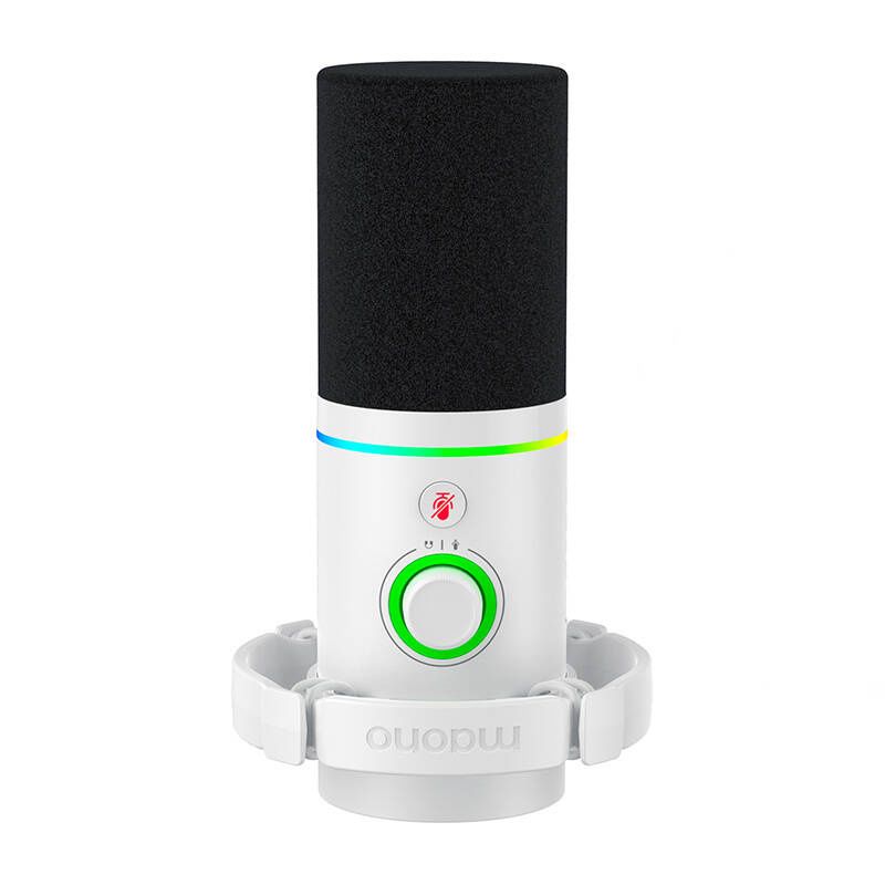 Mikrofon Dynamiczny Maono Pd200X Biały Czysty Dźwięk Rgb