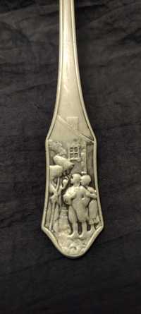 Вилка Krupp Berndorf, посеребрение, редкий коллекционный экземпляр