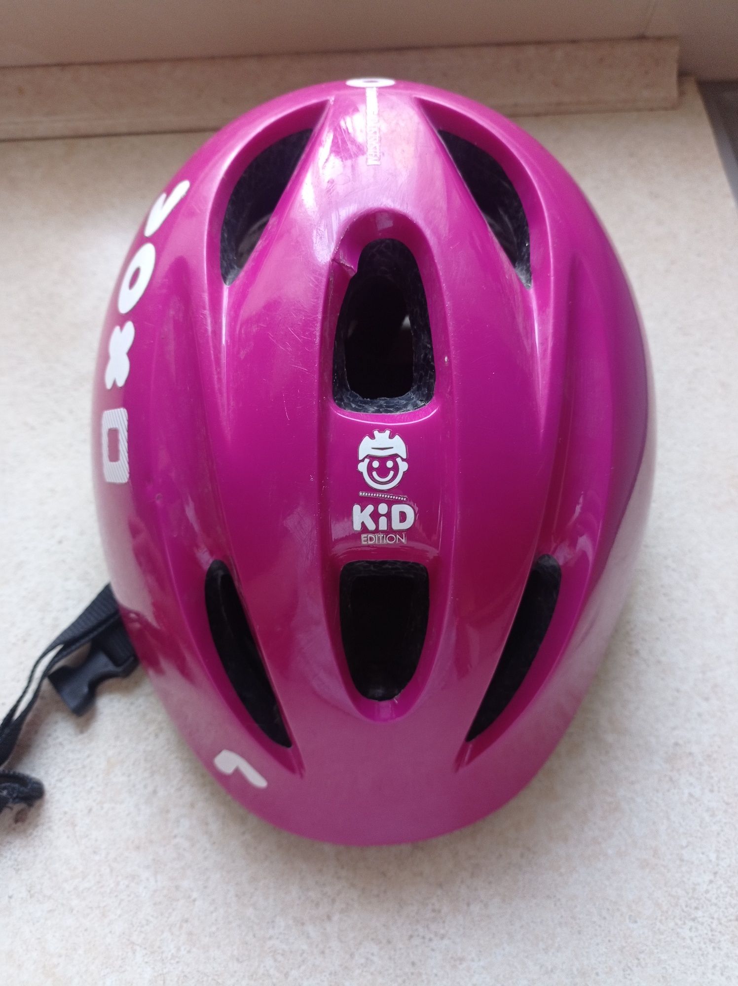 Kask rowerowy dzieciecy btwin kh300, 48-52 cm