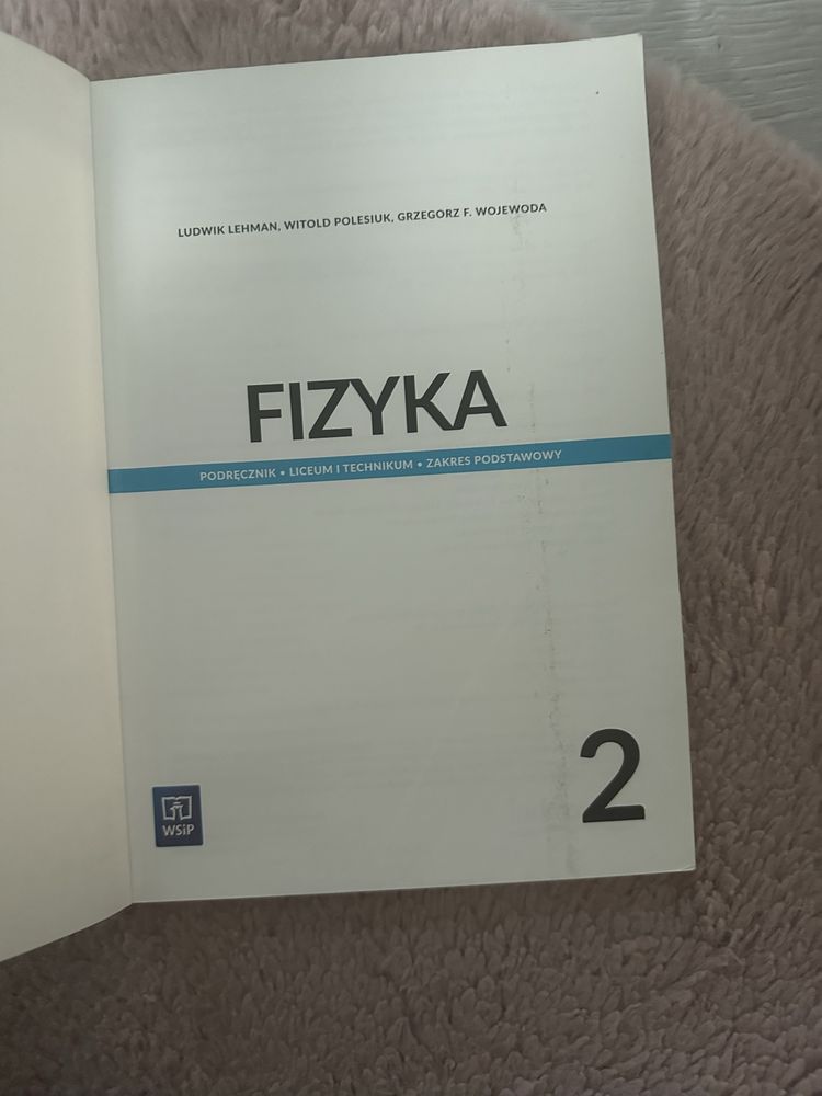 Podręcznik fizyka 2 zakres podstawowy