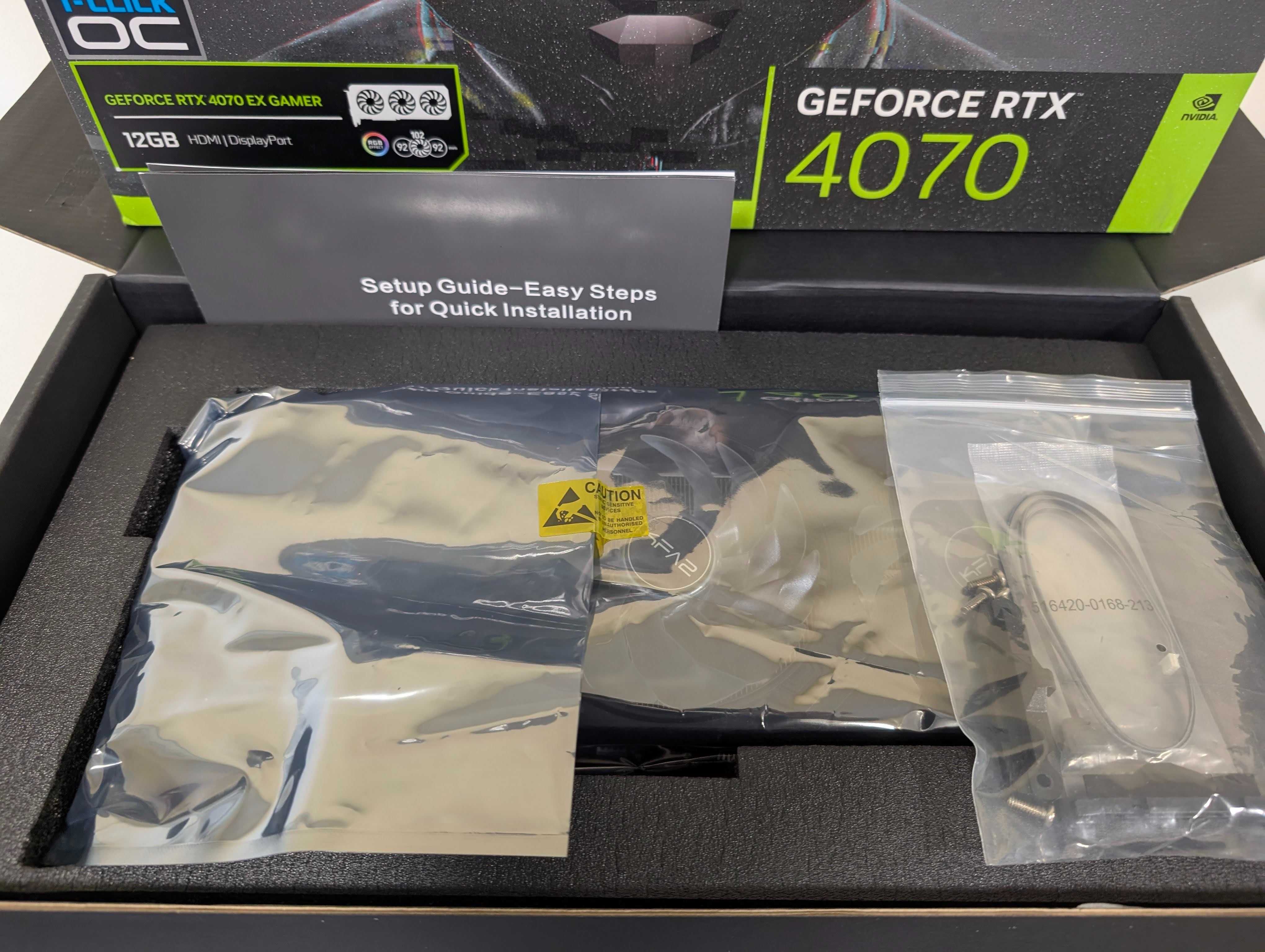 KFA2 RTX 4070 EXGamer 1-Click OC 12GB Gwarancja