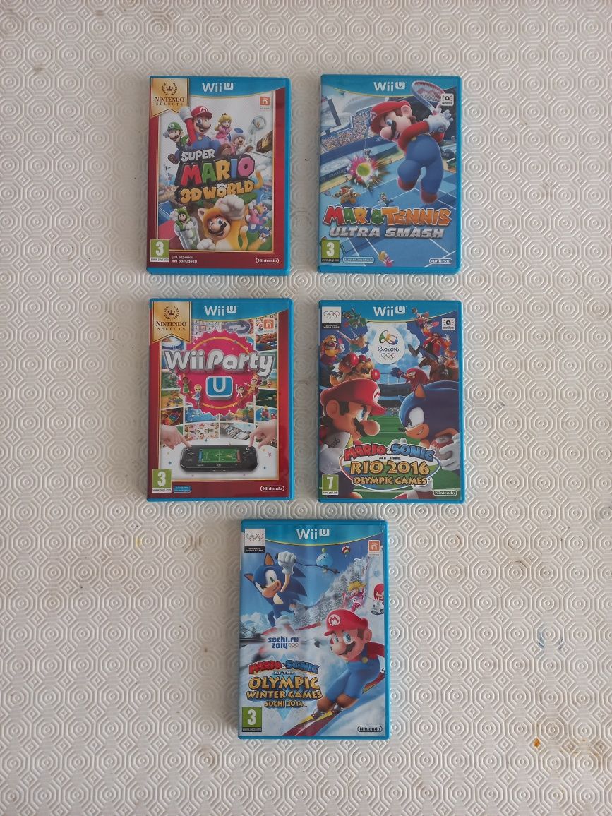 Jogos Nintendo Wii U -- 20€ cada