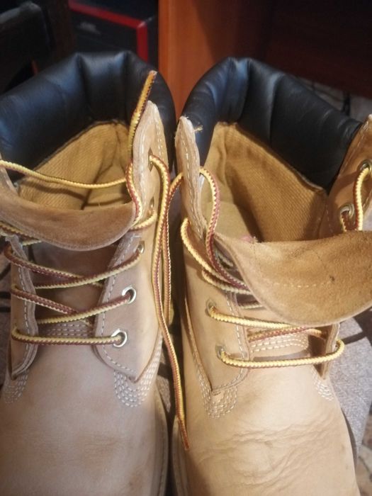 Шкіряні підліткові черевики timberland