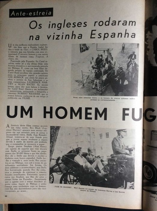 Filme, Revista Mensal de Cinema, Julho de 1963.