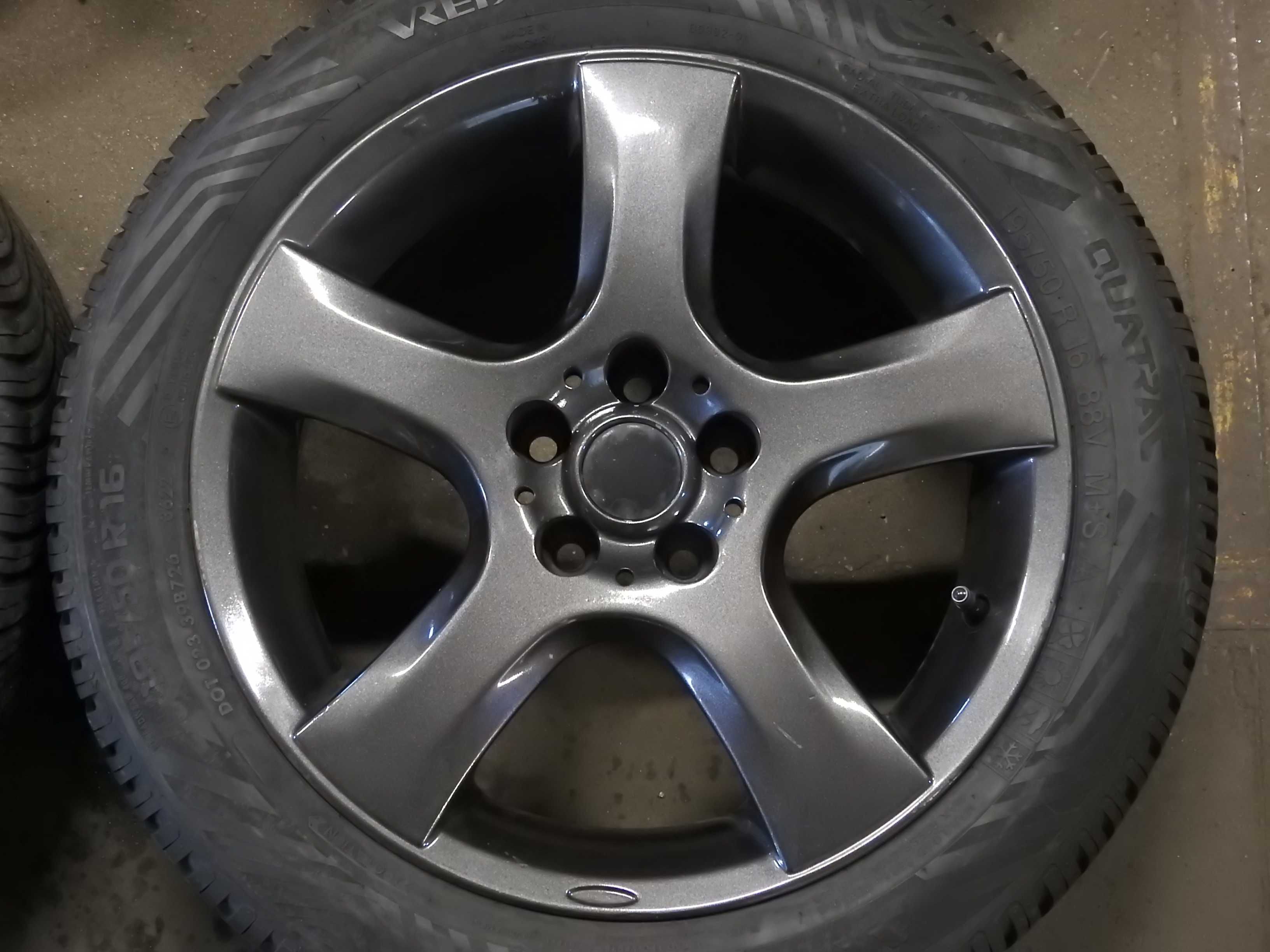 4x Alufelgi MAK  16'' 5x100 ET35 6,5J Grafit