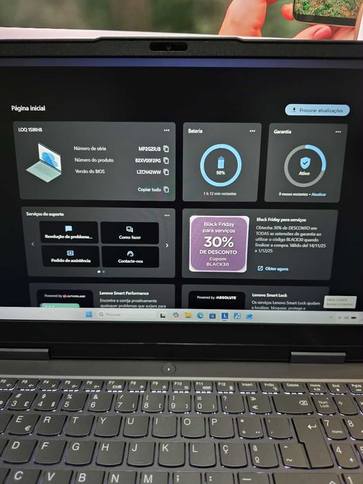 Lenovo LOQ 15IRH8/i5-12450H/16GB Ram/512GB SSD/RTX 4060/15" 144Hz