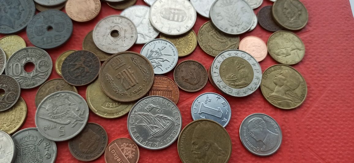 Набор, мікс 500 монет світу без СССР та Росії