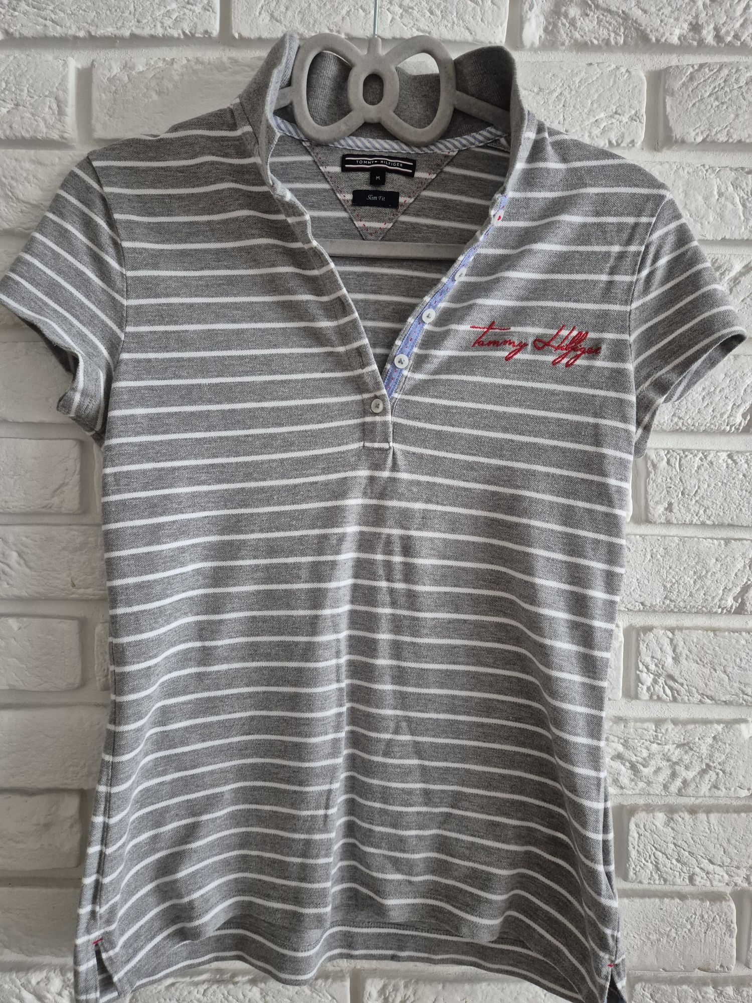 Oryginalna koszulka polo tommy hilfiger m damska