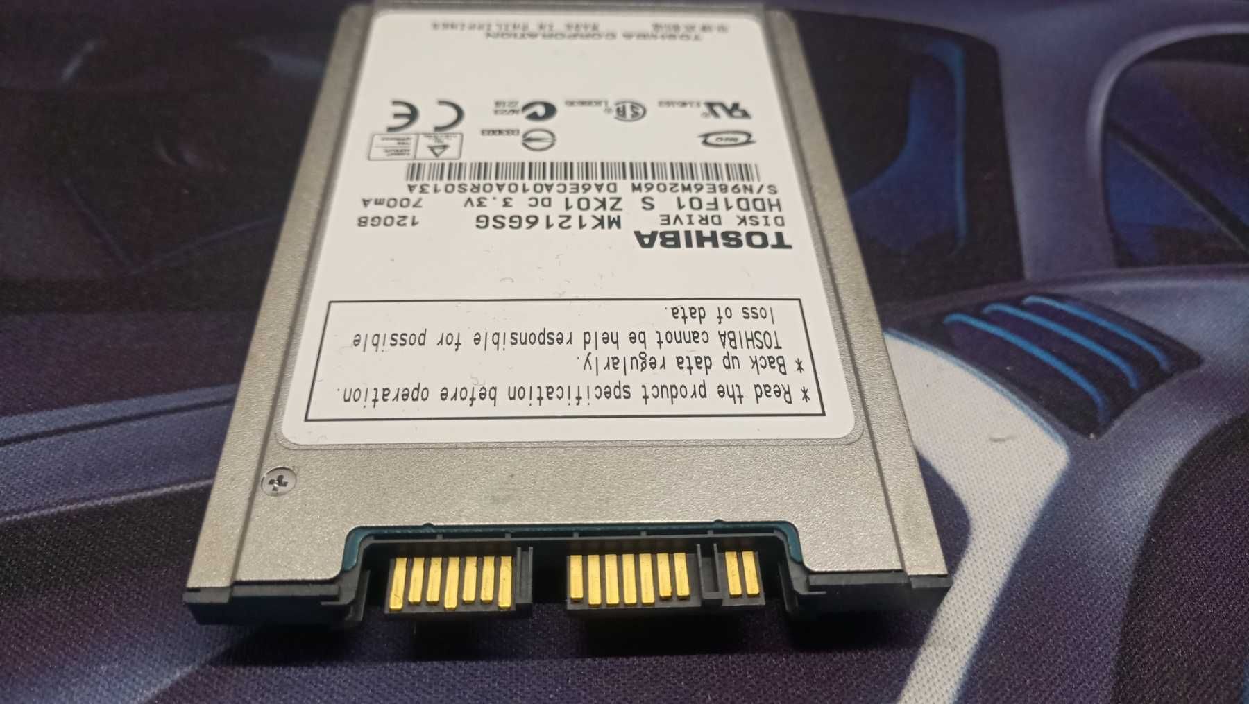 Toshiba MK1216GSG hdd 1.8"