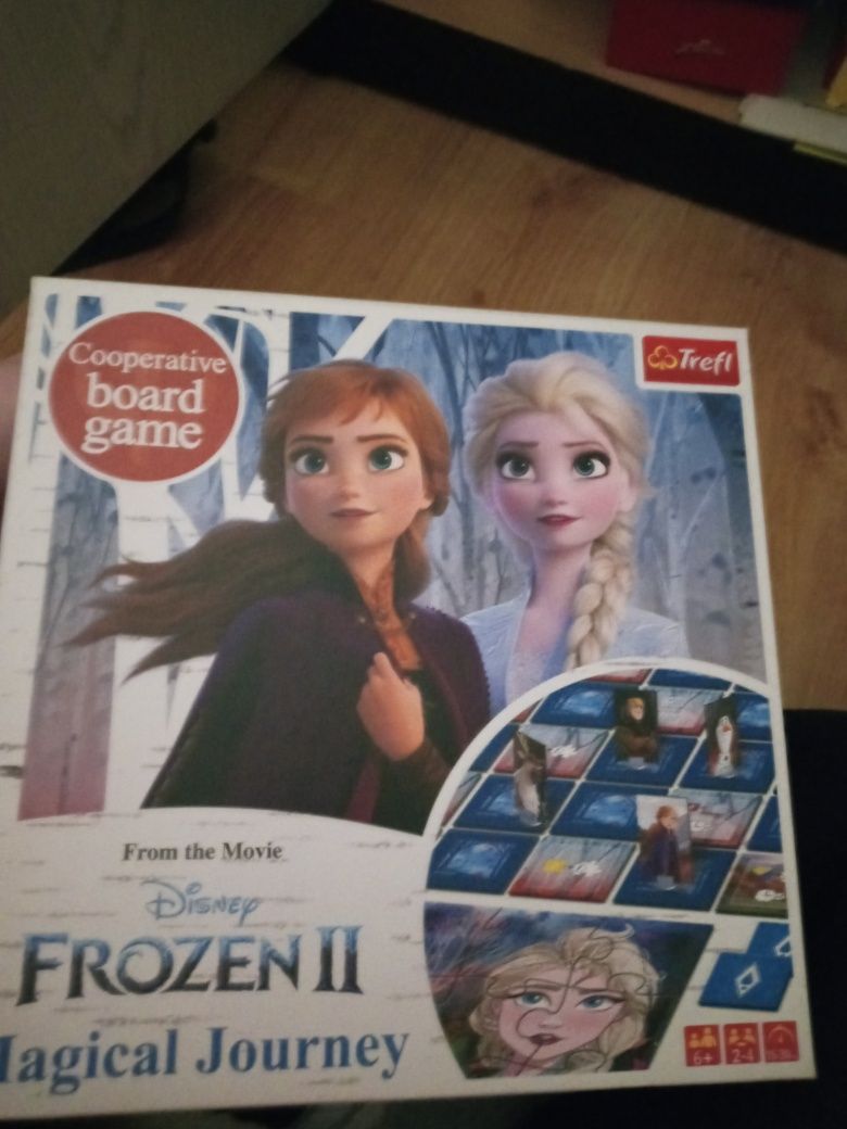 Gra planszowa krainy lodu frozen 2