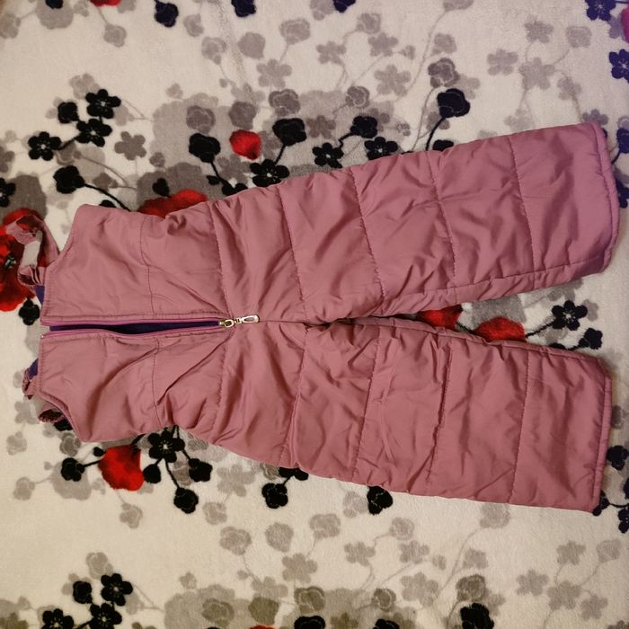 Полукомбінезон, напівкомбінезон зимовий теплі штани, термо лижні штани