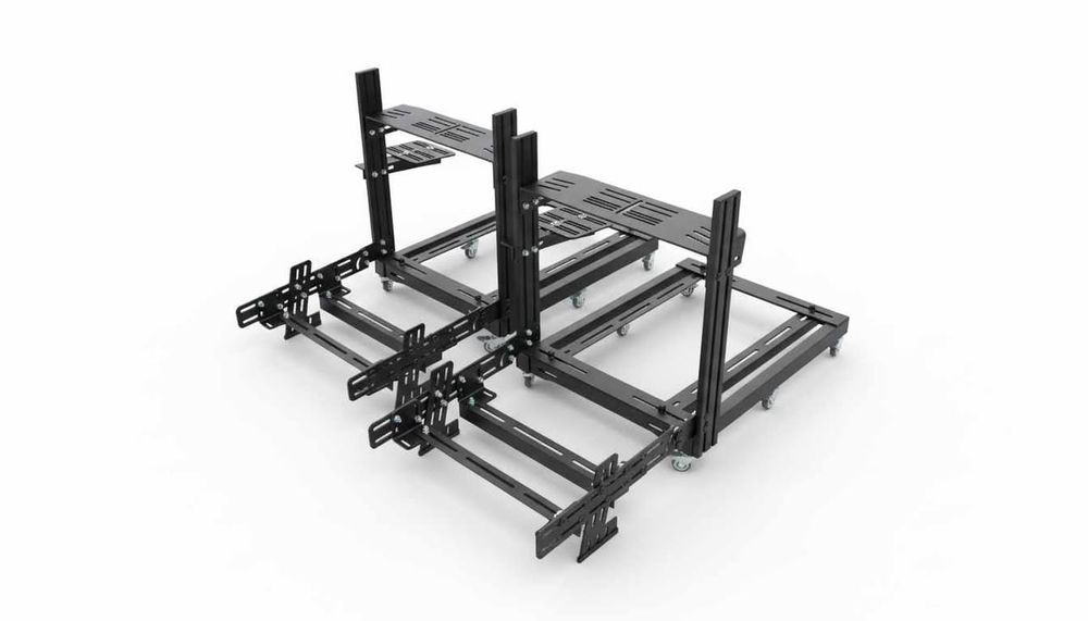 Stelaż do Simracingu, składany sim rig, kokpit driect drive, symulator