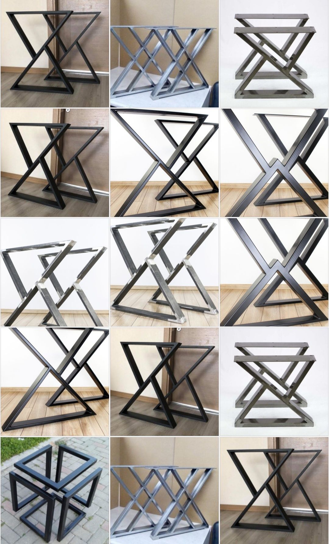 ножки для стола каркасы опоры подстолье loft мебель изготовление