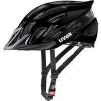 Nowy kask rowerowy UVEX FLASH, rozmiar L, kolor CZARNY.