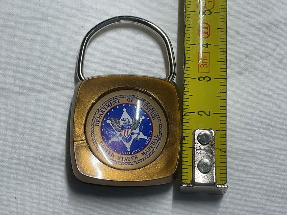 Porta chaves Department of Justice USA