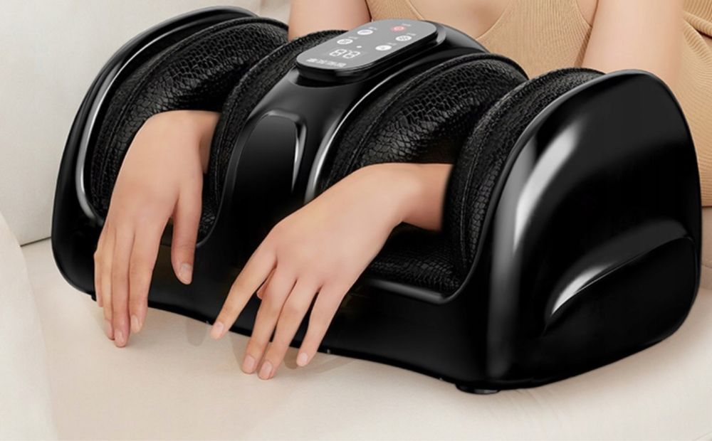 Masazer ogrzewacz stop lydek rak