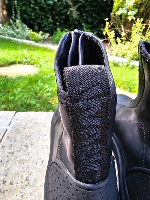 Aleksander Wang, botki H&M, buty, naturalna skóra