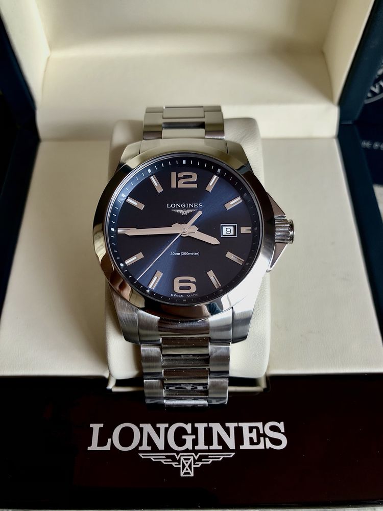 Швейцарские часы LONGINES Conquest. Original.