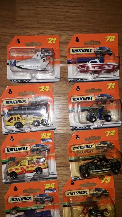 Lote de carros novos da matchbox