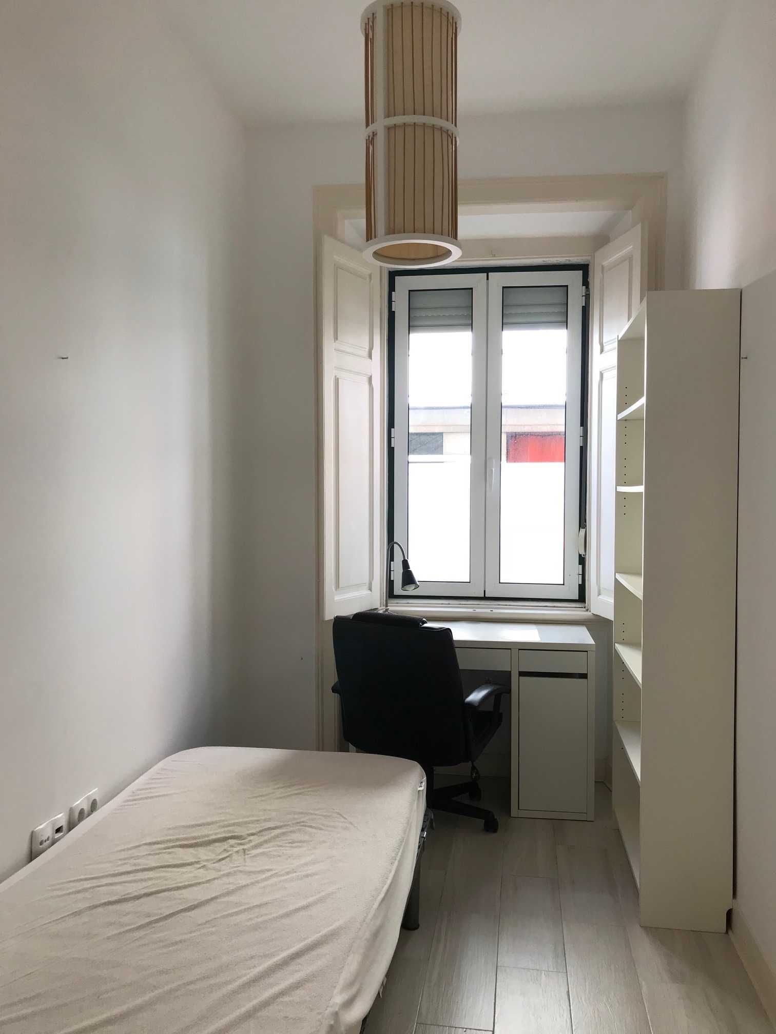 Quarto individual para estudante Lisboa Cidade Universitaria