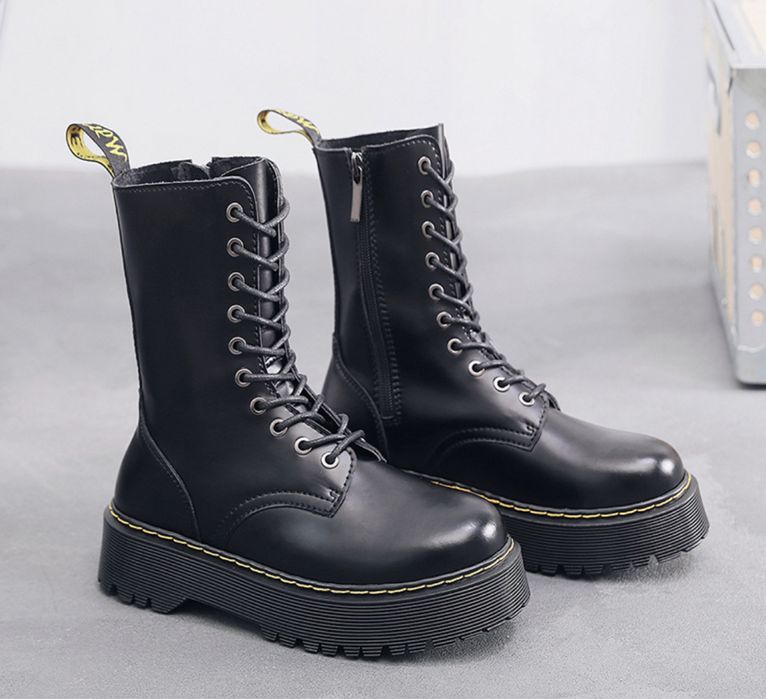 Glany platforma  koturna workery gotyckie martensy emo goth punk
