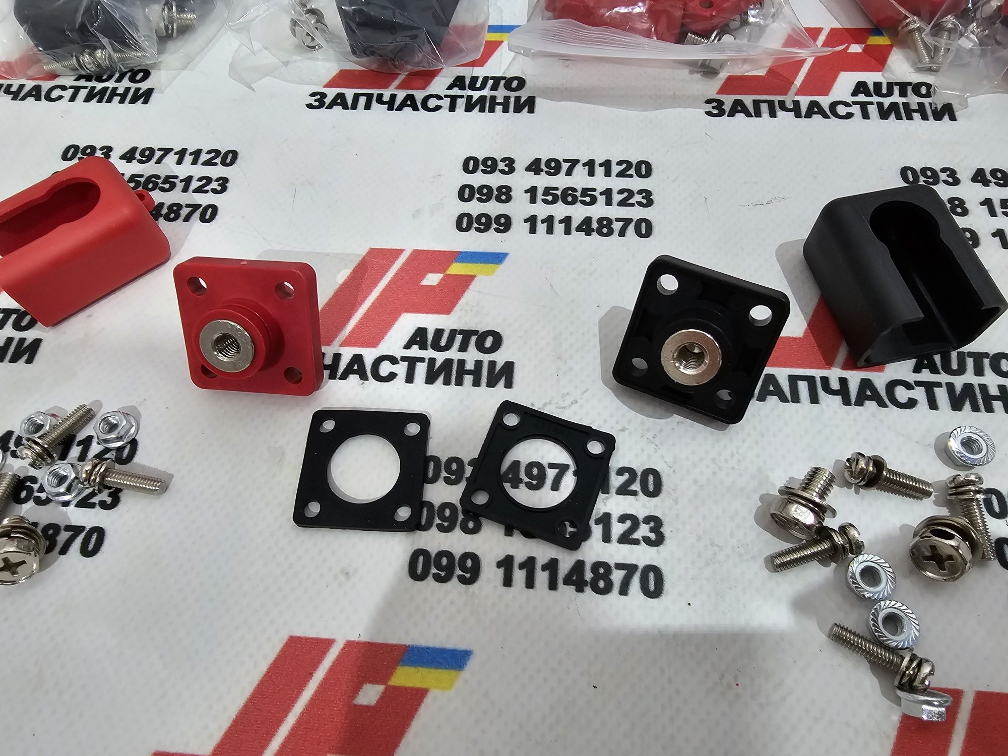 Клеммы для аккумулятора lifepo4 120A проходные, корпусные медь лужёная