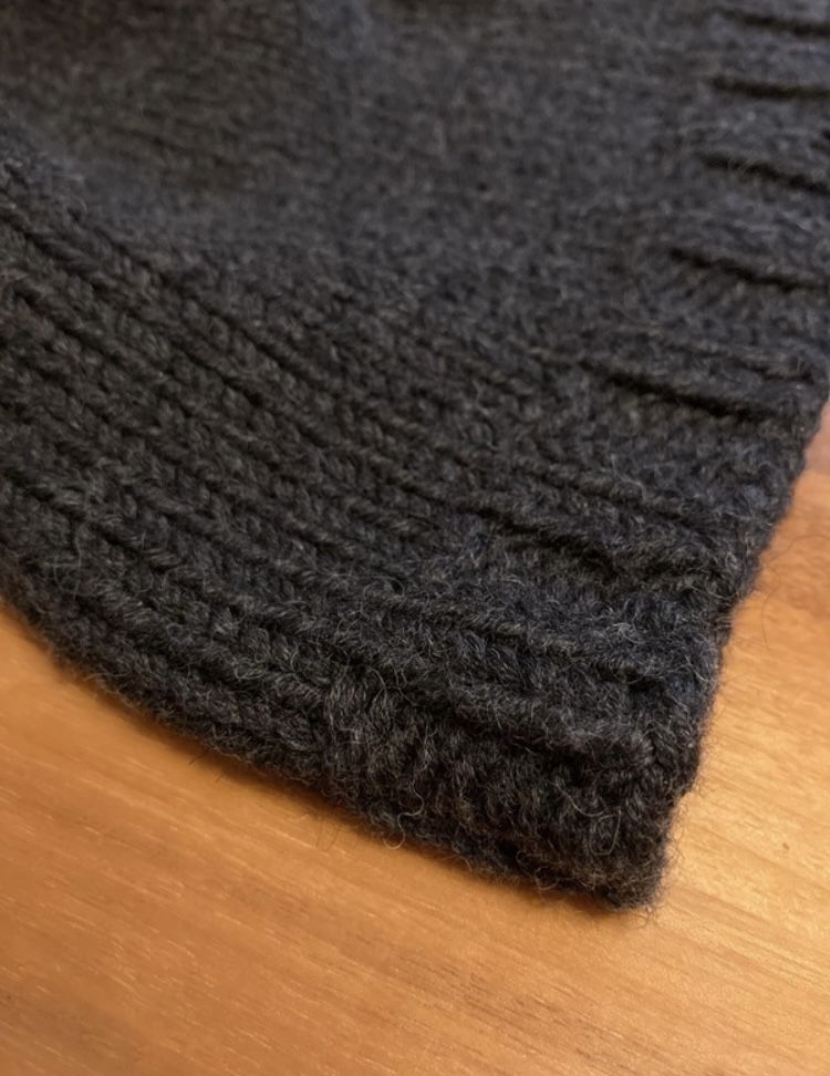 Nowa ręcznie robiona czapka 100% wełna merino!