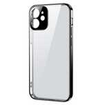Joyroom etui z metaliczną ramką do iPhone 12 mini czarny (JR-BP741)