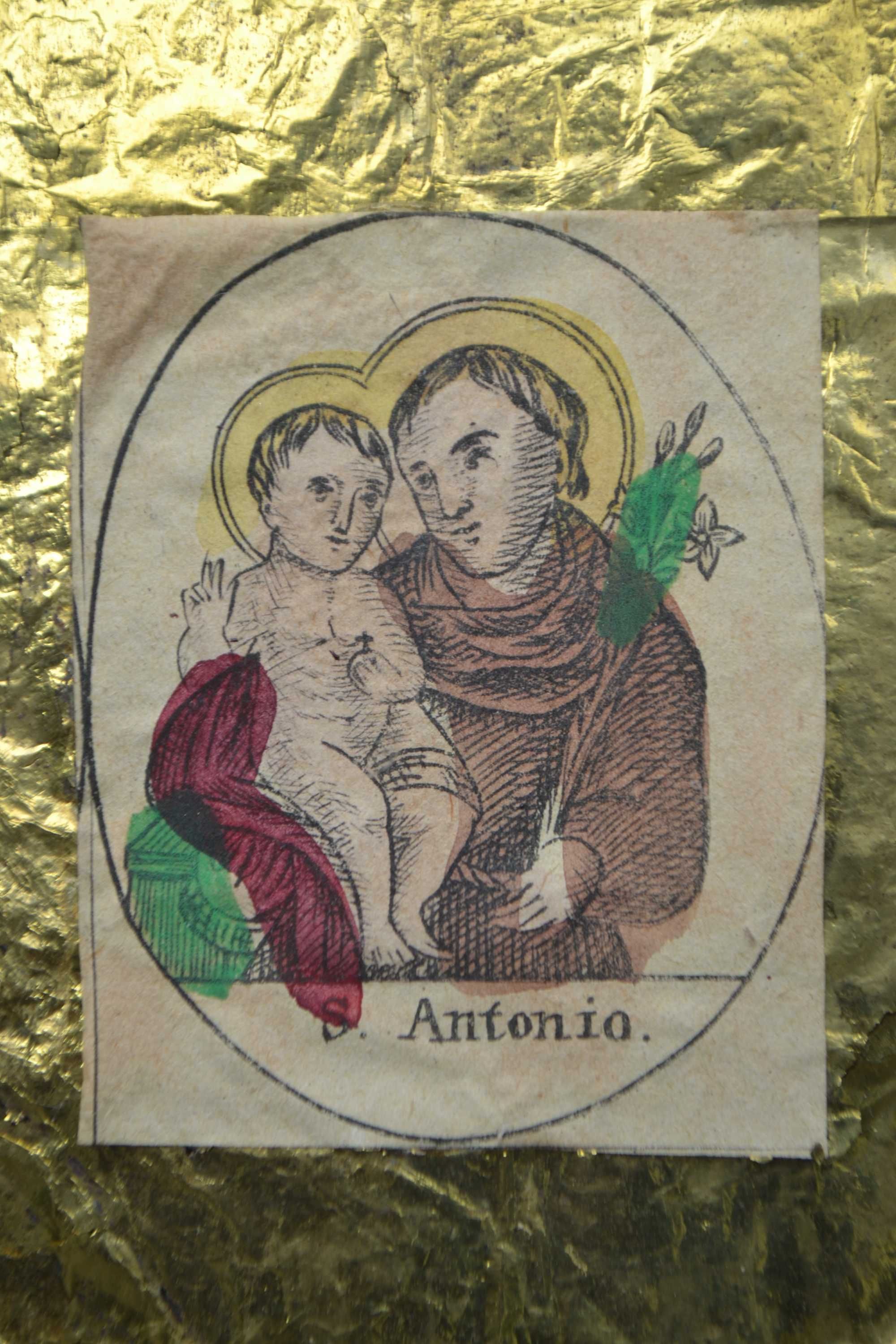 Santo António . Gravura