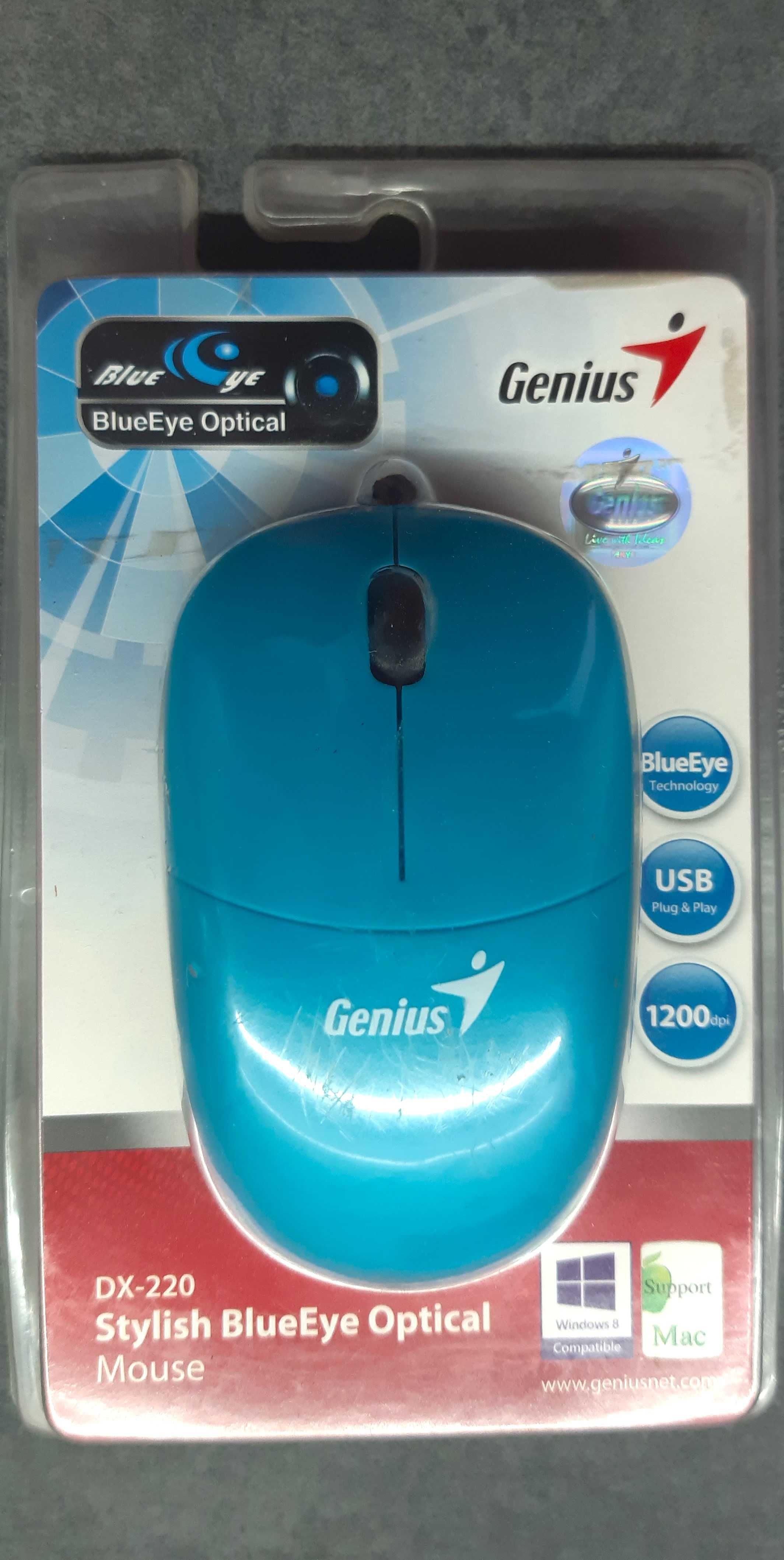 Мишка Genius DX-220 (BlueEye 1200dpi)