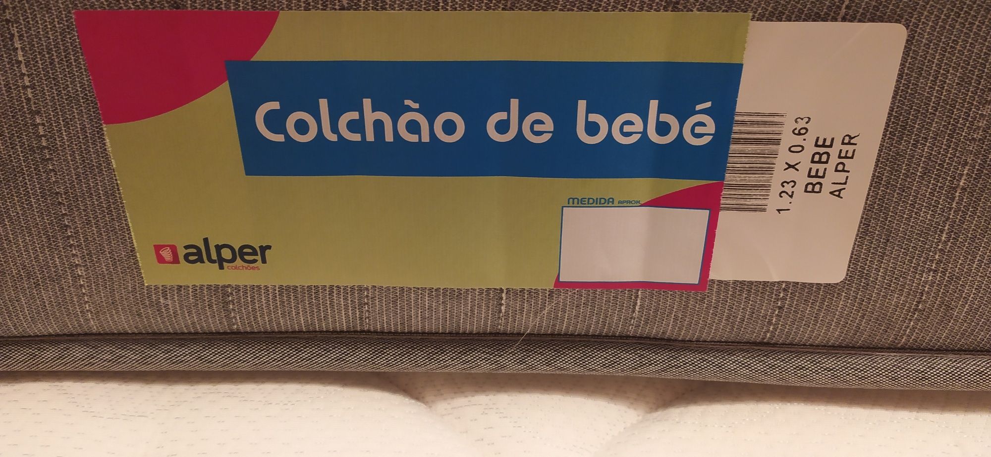 Colchão para bebê 1,20*0.60 novo