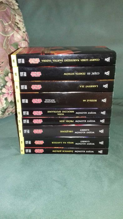 Kolekcja Star Wars 18-26 Narodziny Dartha Vadera Zemsta Sithów itd.