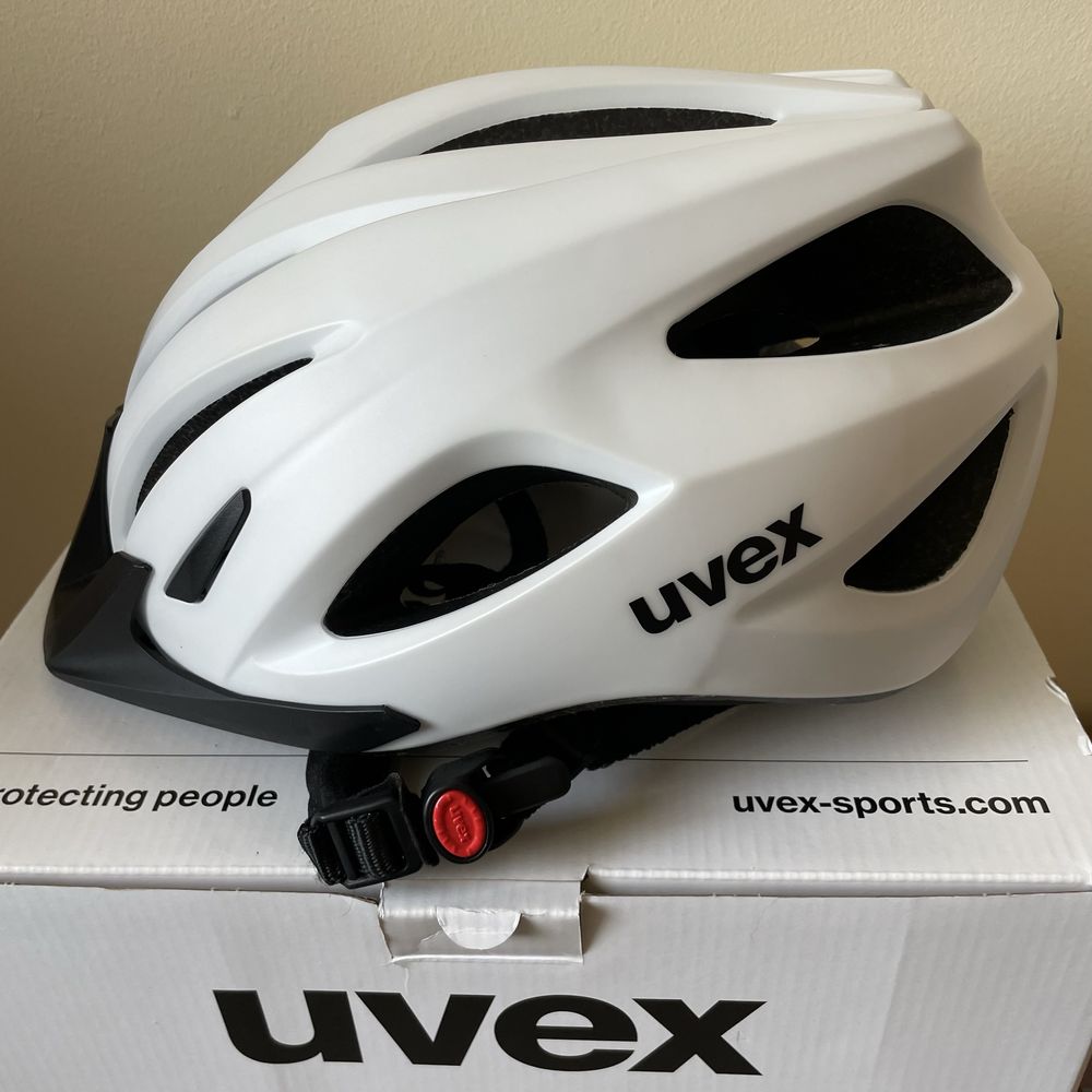 Kask rowerowy Uvex Viva 3 bialy mat L
