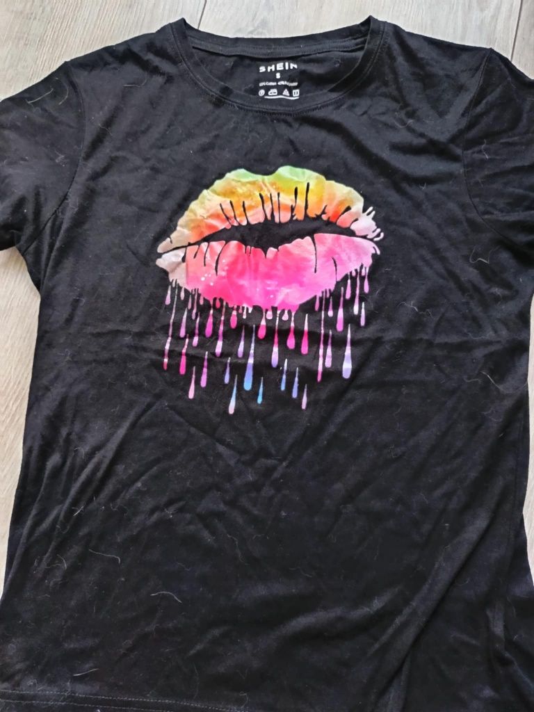 Zestaw 9 tshirtów dziewczęcych,Sinsay/H&M, S/M, 10-11 lat
