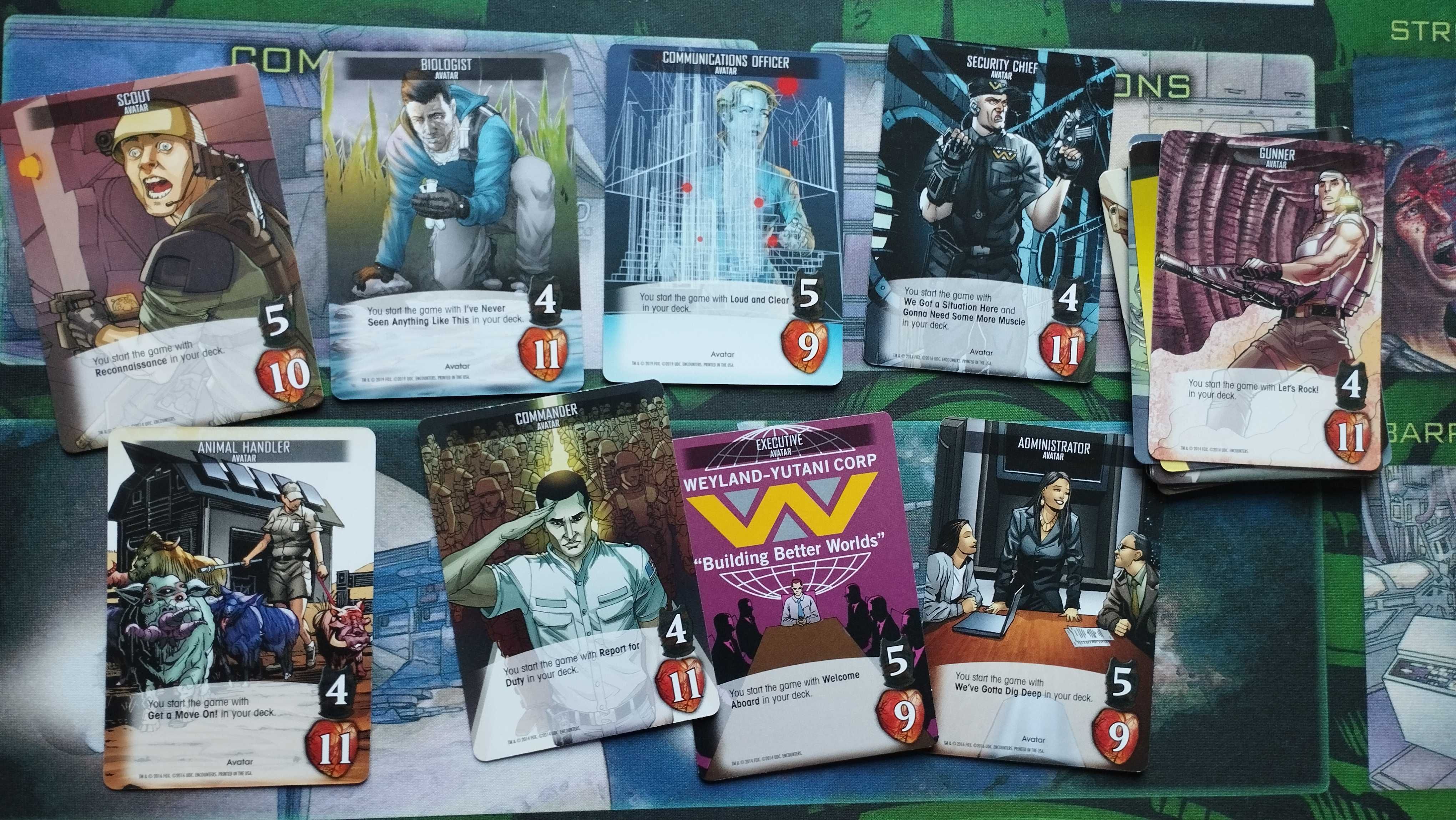 Legendary Encounters: An Alien Deckbuilding Game + dodatki