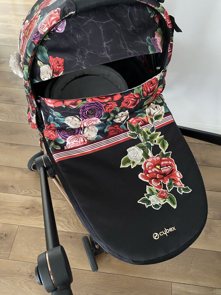 Gondola Cybex Mios 2.0 Spring Blossom dark