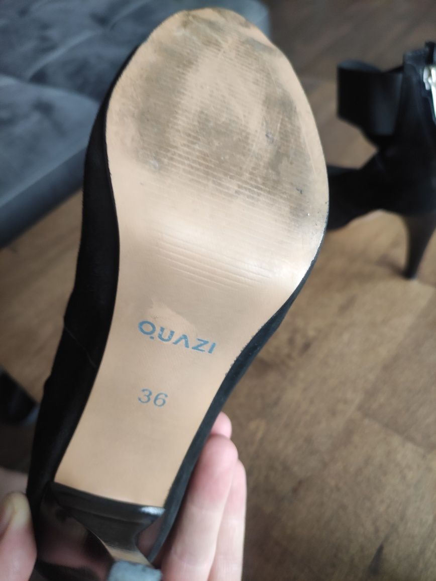 Buty na obcasie quazi 36