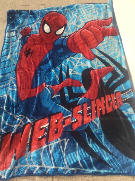 Manta e colcha para cama de solteiro (c/ e s/ fronha) - menino