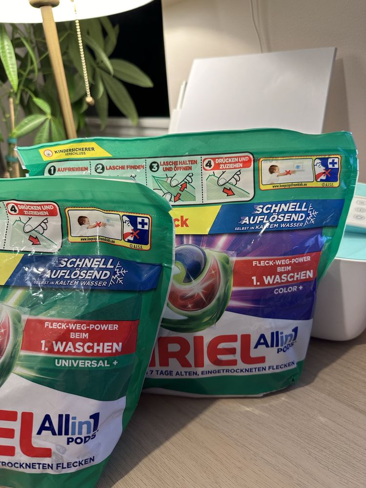 Kapsułki do prania Ariel 38 sztuk Chemia z Niemiec