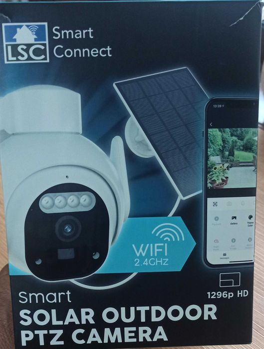 Câmara PTZ a energia solar LSC Smart Connect