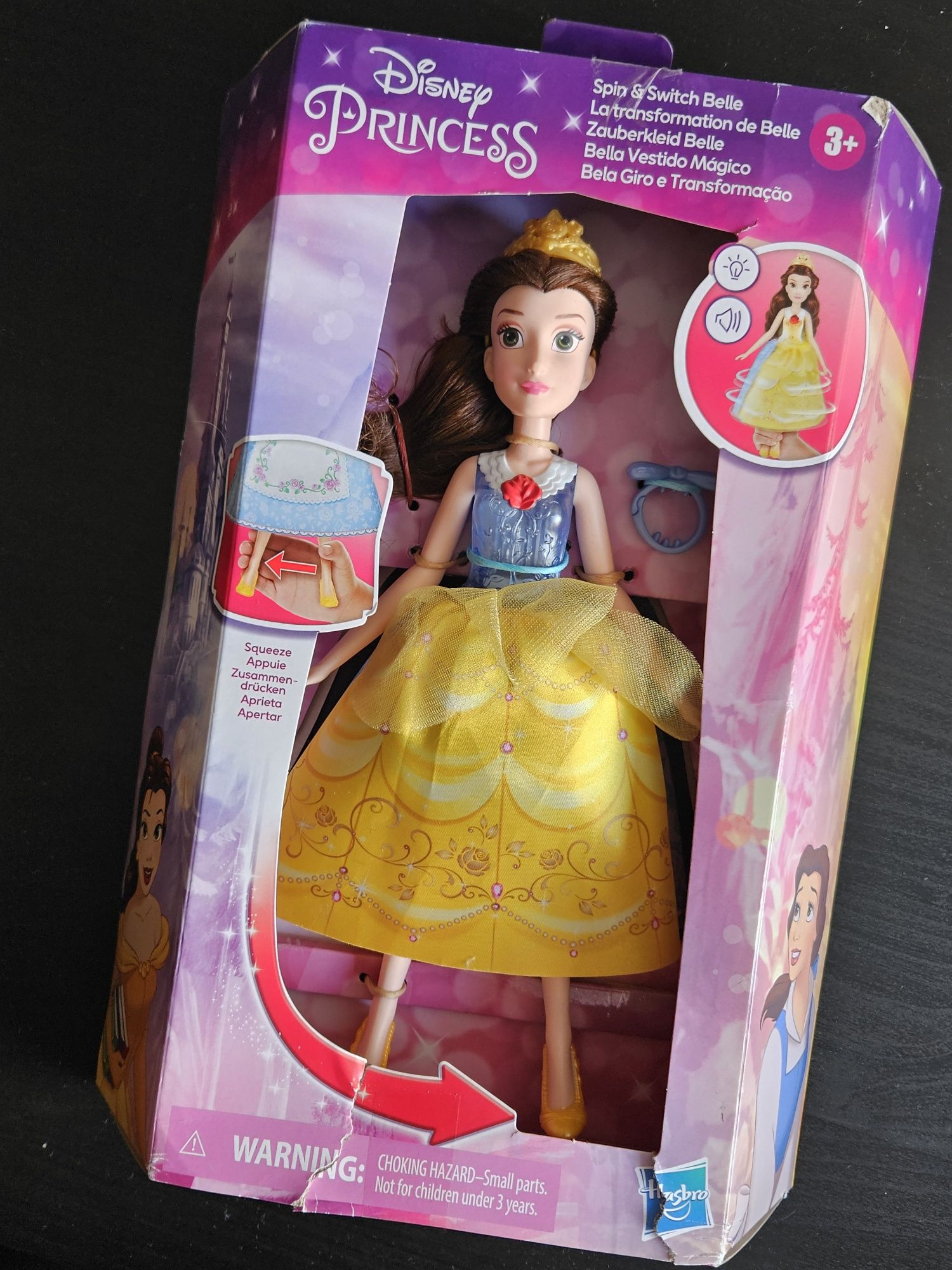 Disney Princess -Bella Vestido
mágico - Muñeca