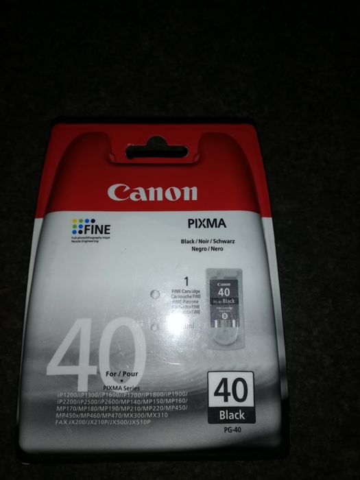 Canon tusz czarny