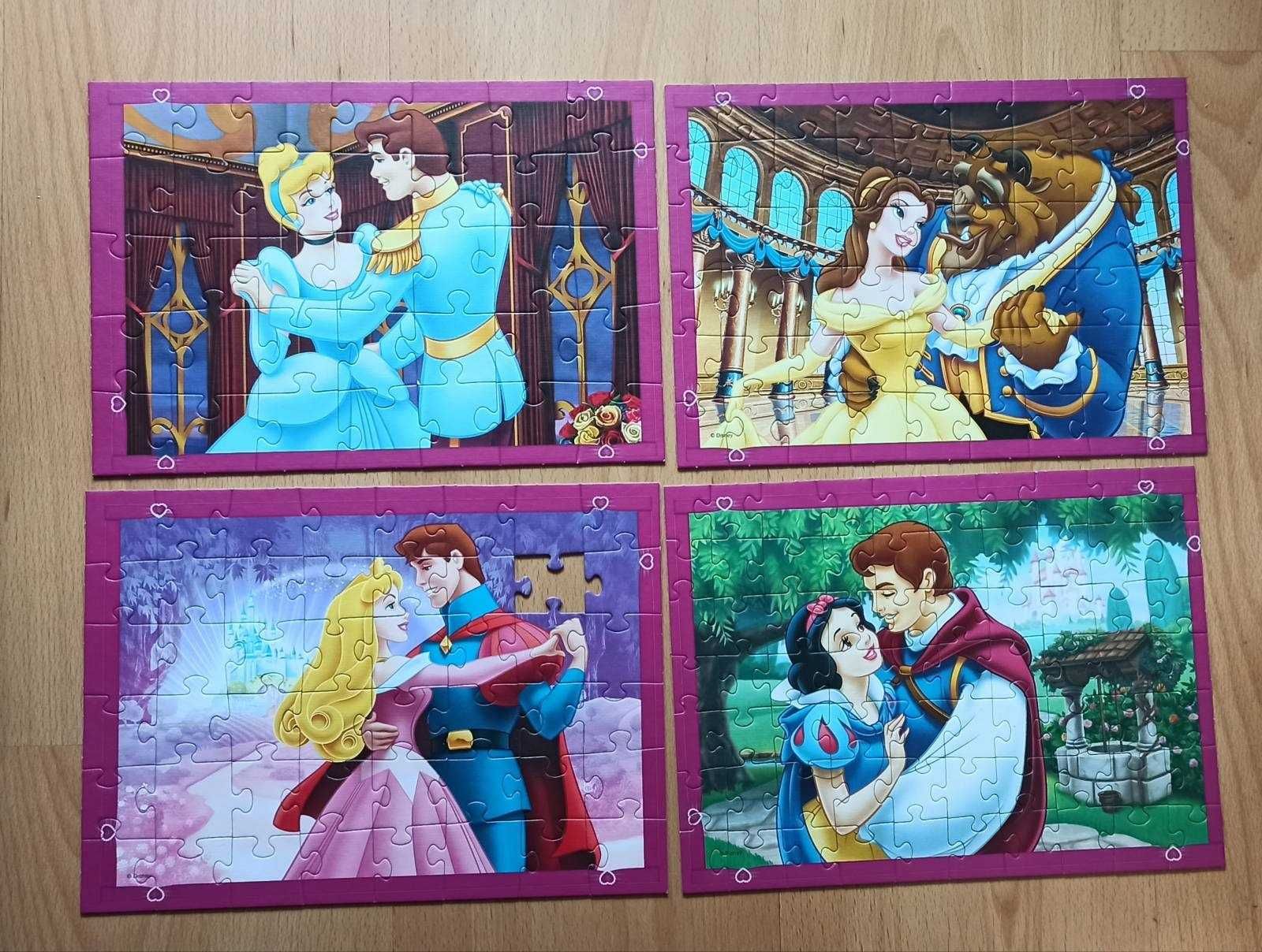 Puzzle Trefl Disney Princess - zestaw 4 puzzli