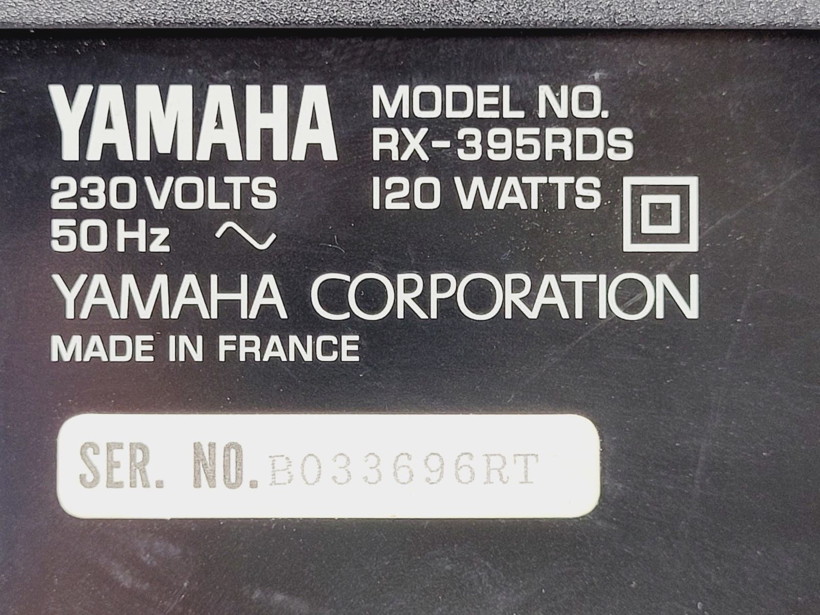 Yamaha RX 395 RDS amplituner wzmacniacz 8ohm radio