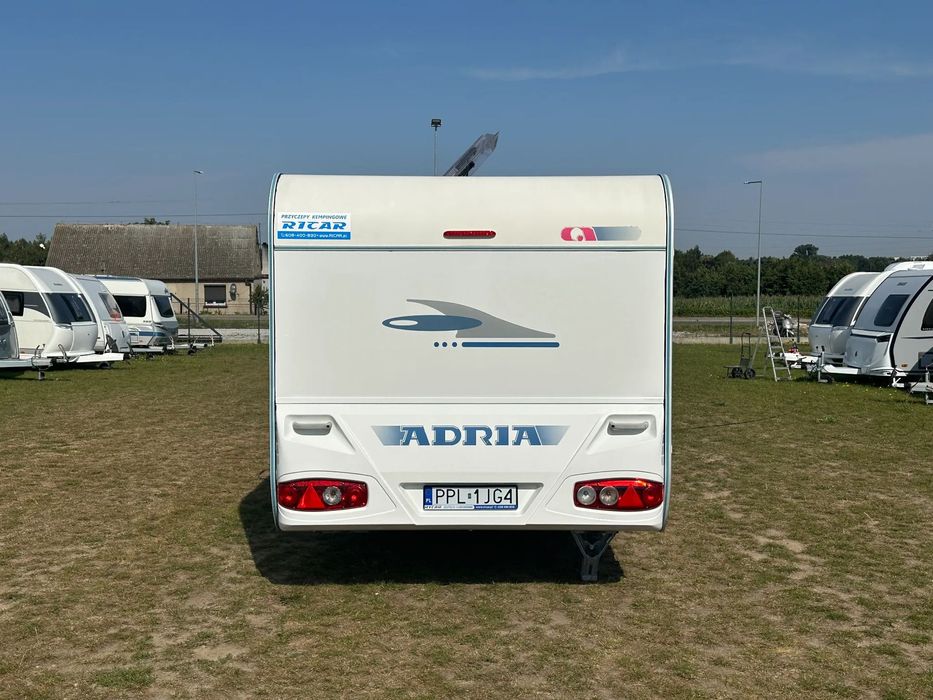 Adria ADORA 512 UL z przedsionkiem lub markizą. GWARANCJA !!  Przyczepa po dużym serwisie z fakturą.