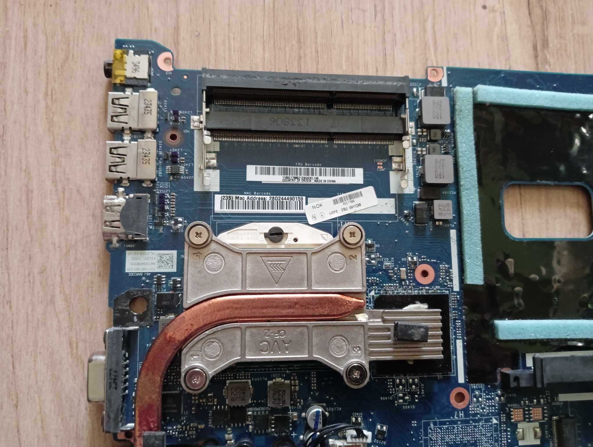 Płyta główna Lenovo E531, E540 NM-A044 GPU Intel + i3 3110M SPRAWNA