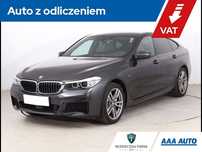 BMW 6GT 620d GT, Salon Polska, Serwis ASO, 190 KM, Automat, VAT 23%, Skóra,