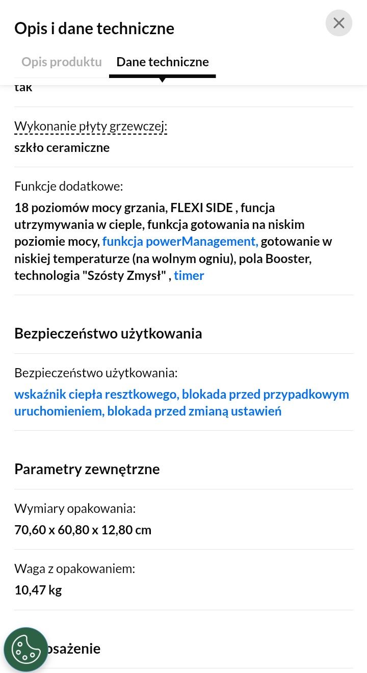 Płyta indukcyjna Whirlpool