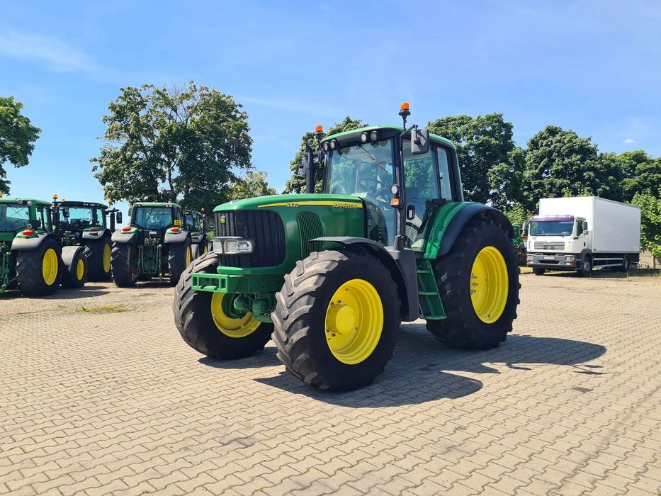 John Deere 6820, TLS  Super stan, amortyzowana oś i kabina